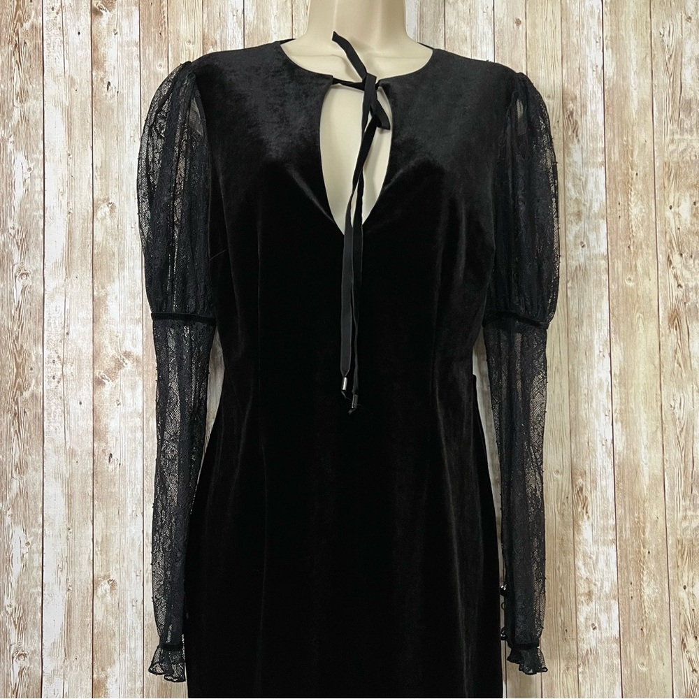 Free People Black Long Sleeve Dress - Picture 4 of 10